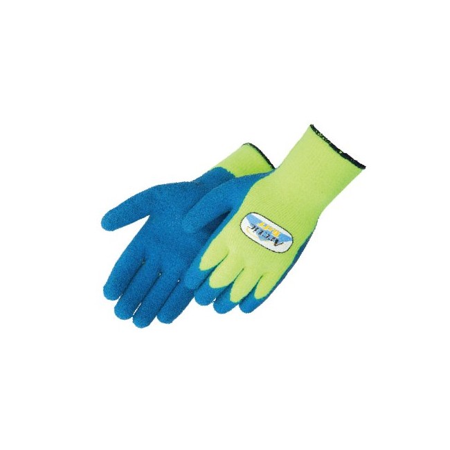 Liberty Arctic Tuff Premium Blue Latex Palm Coated Seamless Knit Glove, Large (Pack of 12)