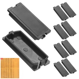 Circuit Breaker Filler Plate for Eaton Cutler Hammer Panel, Compatible with BRFPP Circuit Breaker Knockout Filler Plate (Comes with Breaker Box Label) 10 Pack
