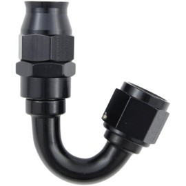 Fragola 681508-BL Black Size (-8) 150° PTFE Hose Fitting