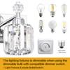PRESDE 4-Light Crystal Bathroom Lights Fixtures Chrom Modern Wall Lighting