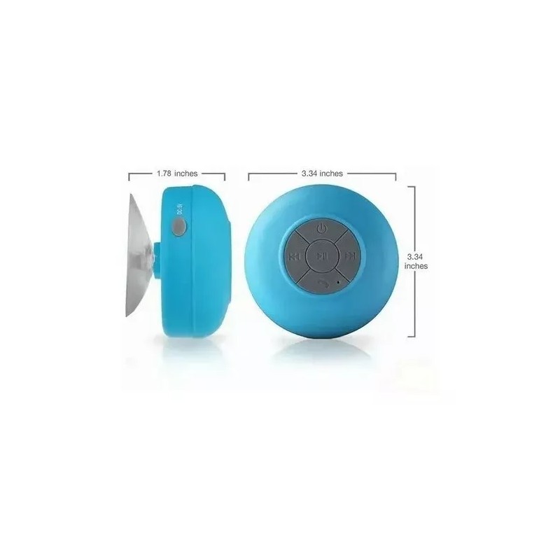 OEM Bocina Con Ventosa Slim Y Impermeable Portátil Bluetooth