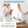Bathroom Sink Cover for Counter Space, Heat Resistant Silicone Mat