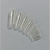 100 Empty Clear Gelatin Gelatine Hard Capsules size 0 self