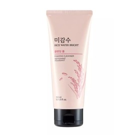 Rice Water Bright Brightening & Pore Refining Foaming Facial Cleanser For All Skin Types Korea Skincare Deep Cleansing Foam 150ml