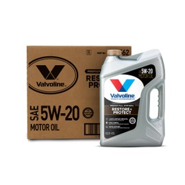 Valvoline Restore & Protect Full Synthetic 5W-20 Motor Oil 5 QT, Case of 3