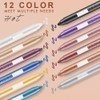 12 Color Eye Shadow Pen Glitter Eyeliner Eye Shadow Pencil