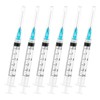 3ml/cc Syringe Measuring Tools 23G 25mm,Clear Graduations Suitable for Scientific