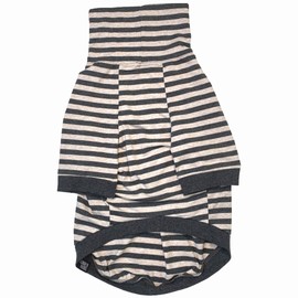 Tooth & Honey Big Dog Stripe Shirt Pullover Full Belly Coverage (Extra Large)
