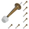 HOMOTEK 8 Pack Heavy Duty Solid Rigid Door Stop with
