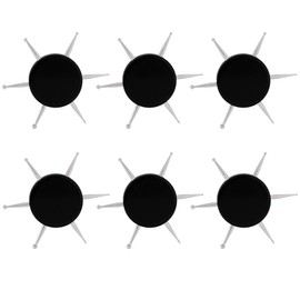 Framendino, 6 Pack Circular Dotting Tools for Nail Art 6-in-1 Manicure Dot Painting Design Pen Professional Salon or Home Use