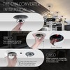 C4LIF 5/6" Recessed Can Light Conversion Kit, for Ceiling Light