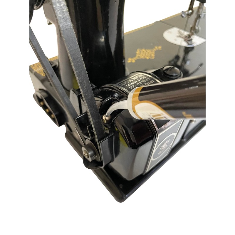 Vintage sewing machine restoration polish cleaning kit for high glossy