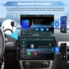 NHOPEEW Rotatable Single Din Car Stereo with Wireless Carplay and
