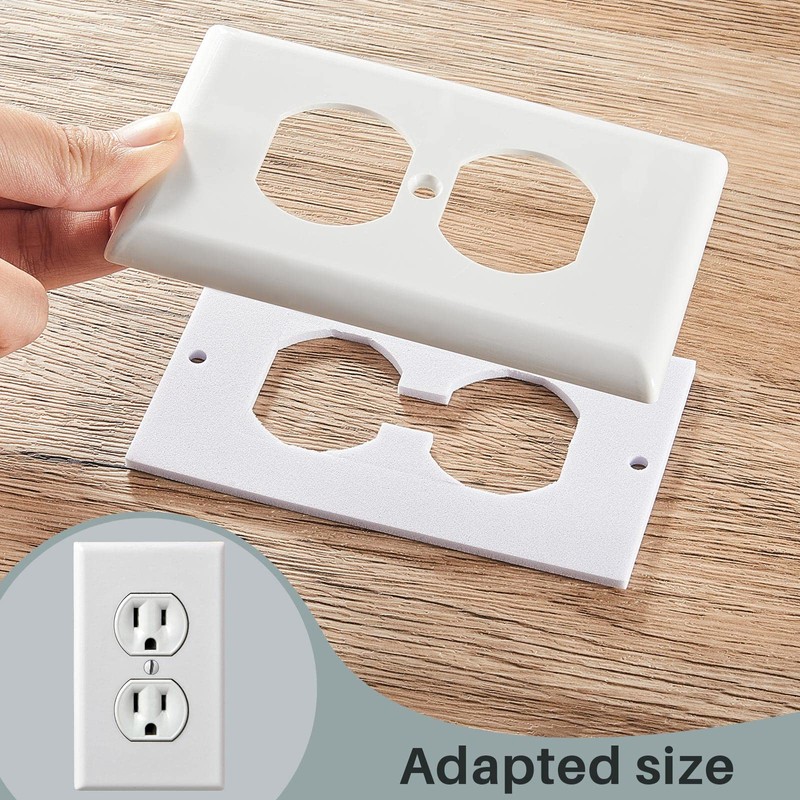 Tondiamo 100 Pcs Outlet Insulation and Draft Sealers Foam Insulation
