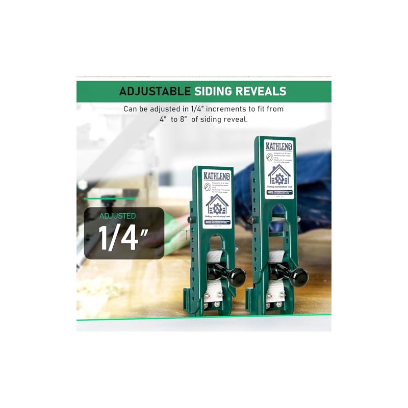 Siding Installation Tools, Siding Mounting Kit for Use with 5/16-Inch