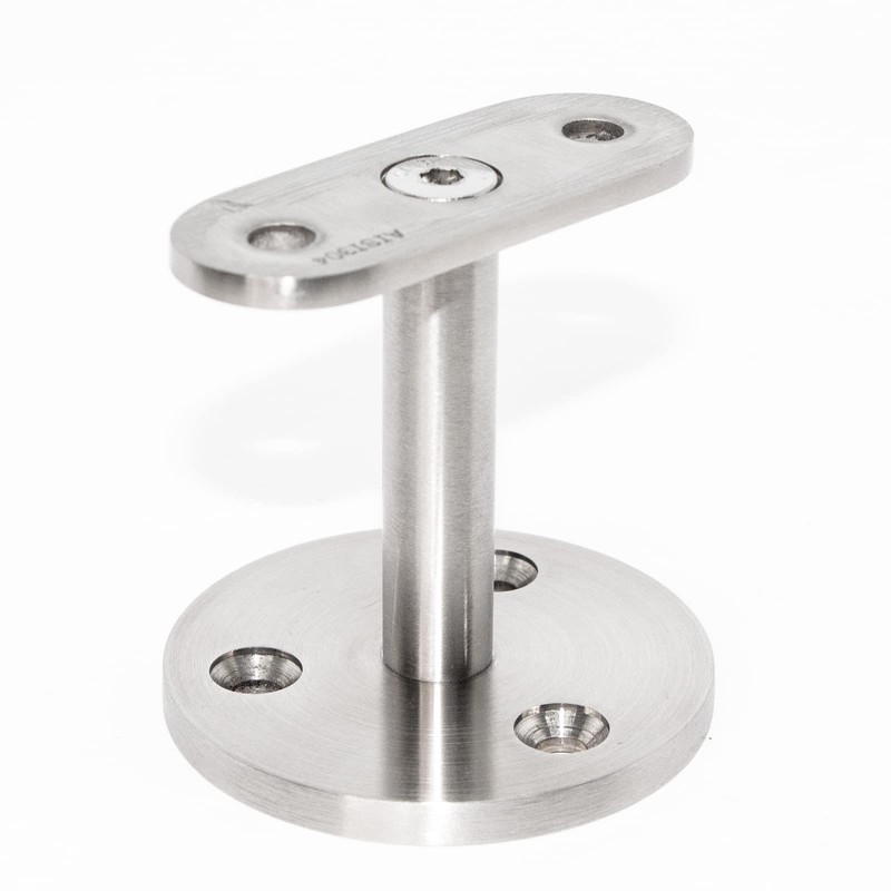 PRIOstahl Handrail Holder Handrail Support Wall Bracket Handrail Support -