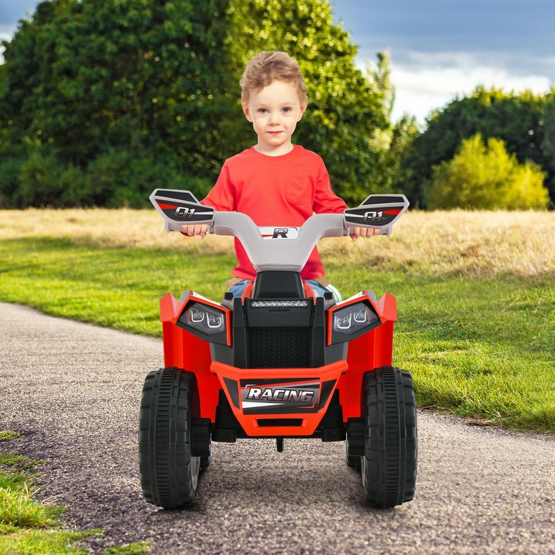 Costzon 6V Kids ATV, Battery Powered Electric Vehicle with Forward/Reverse