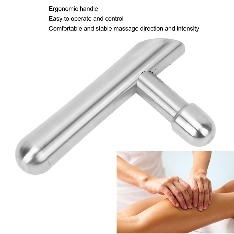 Stainless Steel T Bar Massage Tool for Trigger Points Massage