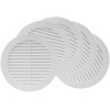 Repa Market 5-Pack 6'' Inch - Plastic White Vent Covers