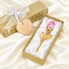 Crystal Glass Rose for Romantic Gifting – Elegant Artificial Flower