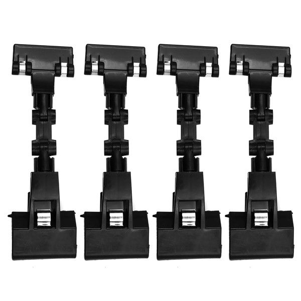 Sarini Pack of 4 Adjustable Document Holder for Typing, Flexible