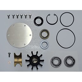 SCP-2512010 Impeller Raw Sea Water Pump Repair Kit for Northern Lights 25-12007 with Cam