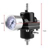 Adjustable Fuel Pressure Regulator, Fuel Pressure Regulator Aluminium Alloy Universal