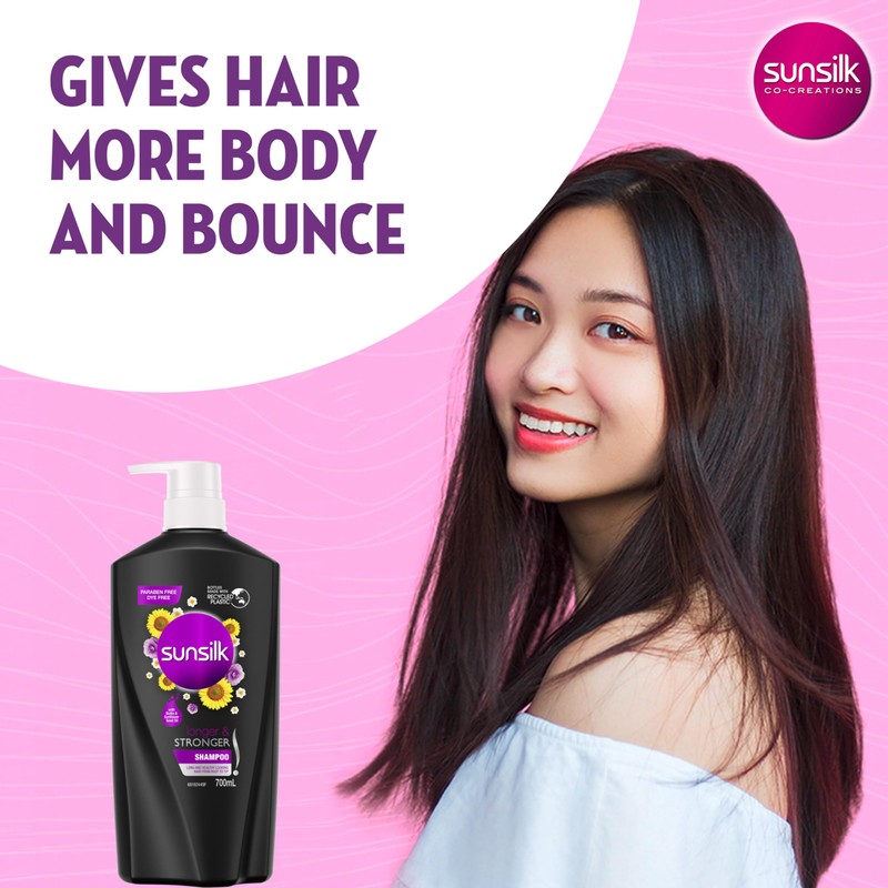 Sunsilk Longer & Stronger Shampoo 700 mL
