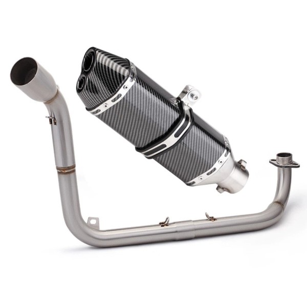 Unbranded Under Seat Exhaust System Header Muffler Pipe For Honda