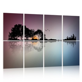 YPY Acoustic Panels Soundproof Wall Panels: Sound Absorbing Panel Wall Soundproofing Panels Decorative Recording Studio Acoustical Treatments 8 Pack 48x32 Inches