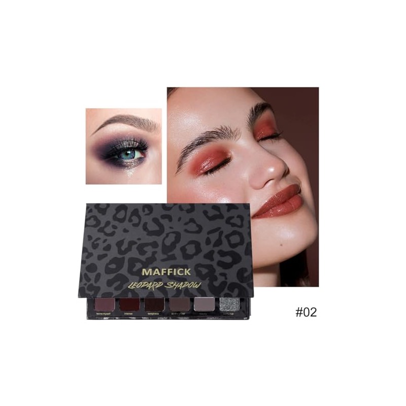 MAFFICK Paleta de Sombras de Ojos, 24 Colores, Acabado Mate