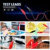 Aofan 10PCS Alligator Clips Test Leads Set - 18 AWG