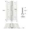 Yeepeo 4 Pcs Door Hinges 68mm × 38mm, Stainless Steel