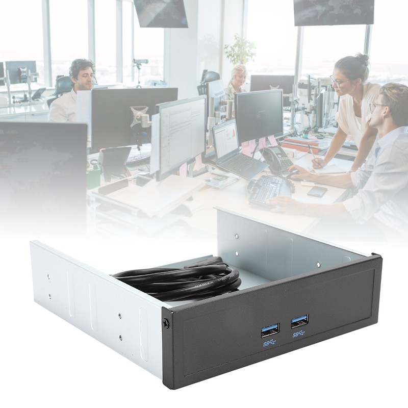 Optical Drive Front Panel for Expansion Card 2 Port USB2.0/3.0/3.1