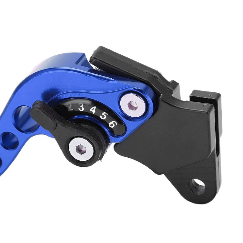 Brake Clutch Lever, 2 Pieces, Universal Motorcycle Aluminium Adjustable Alloy