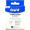 Oral-B Threader Floss, 30-Count: 6 envelopes of 5 threaders (Value