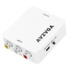 For AV to VGA Conveter Portable 1920x1080 HD AV2VGA Video