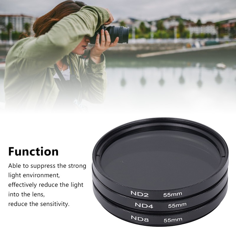 ND Filters Set HD Multi Layer Coating Anti Overexposure Anti