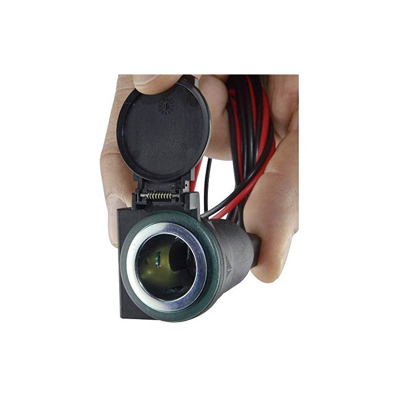 BAAS Zigarettenanzünderdose with Rohrhalter ZA02 Belastbarkeit Strom max.=5 A suitable