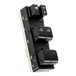 Master Power Door Lock Window Control Switch for Nissan Altima 4-Door Sedan 2007-2012 07 08 09 10 11 12 Driver Side Power Window Controller Switch 25401-ZN50B