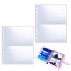 "Photocard Binder – 50 Double-Sided Pages for 3.5x5" Photos, Holds