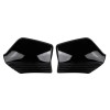 Unbranded Left Right Gloss Black Mirror Back Accent Trim For