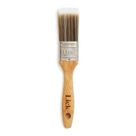 Lick 1.5 inch Bamboo Flat Paint Brush – Soft Paint Brush, Sustainable, Bamboo, Professional Flat Brush, Recycled Steel Handle, 1.5-inch Bristle Brush