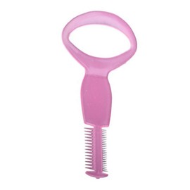 Minkissy Multi-purpose Eyebrow Comb and Mascara Applicator Guard Tool Durable Plastic Design for Easy Grooming and Application Random Color