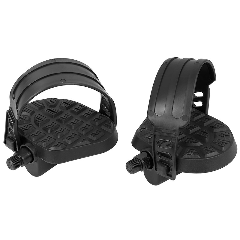 X AUTOHAUX Pair Bike Pedals 9/16'' Spindle Platform Non Slip