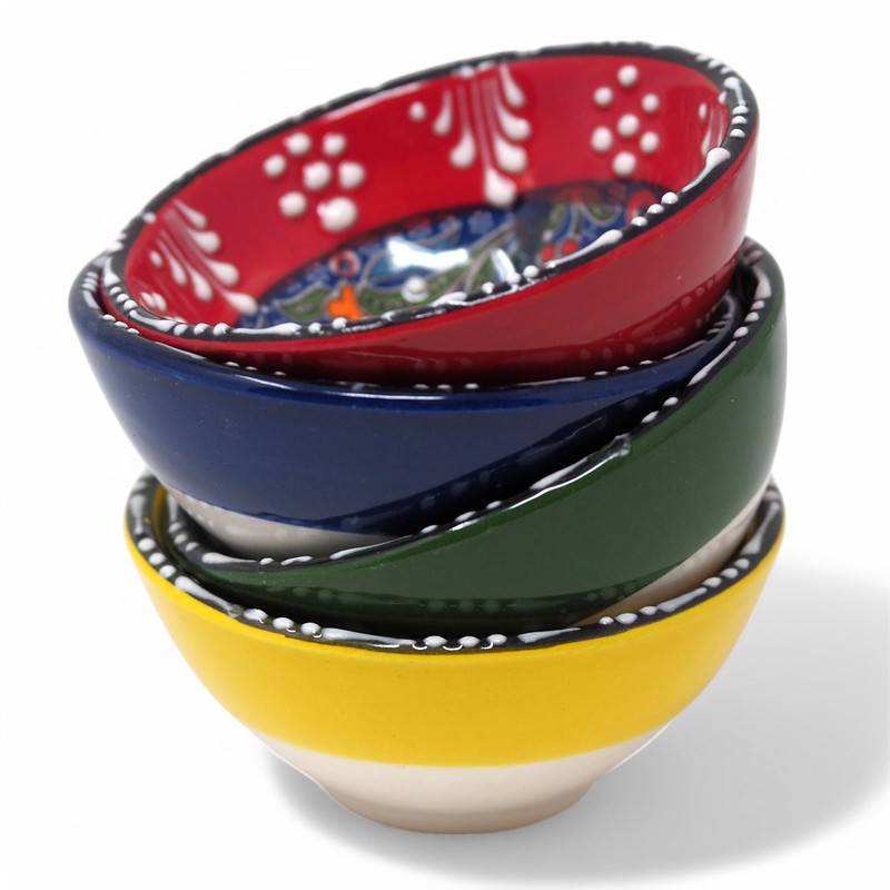 Blue Whale Gifts Turkish Ceramic Dipping Bowls - Hand Crafted