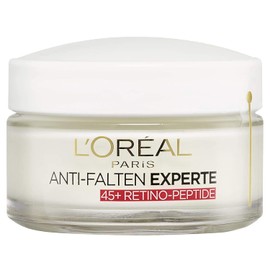 L'Oréal Paris Face Moisturiser, Anti-Ageing Cream to Reduce Wrinkles with Retino Peptides, For Firmer and Softer Skin, Anti-Wrinkle Expert, 1 x 50 ml