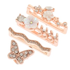 4pcs Band Decorative Ring Watches Watch Bands Smartwatch Strap Ring Watch Strap Charms Watch Charm Decoration Watchband Tiny Watch Charm Watch Strap Ring Loop DOITOOL