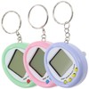 jojofuny 3pcs Electronic Pocket Pet Keychain Virtual Electronic Digital Pet