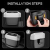 JNNJ Mini Car Trash Bin, Portable Mini Car Waste Bin,
